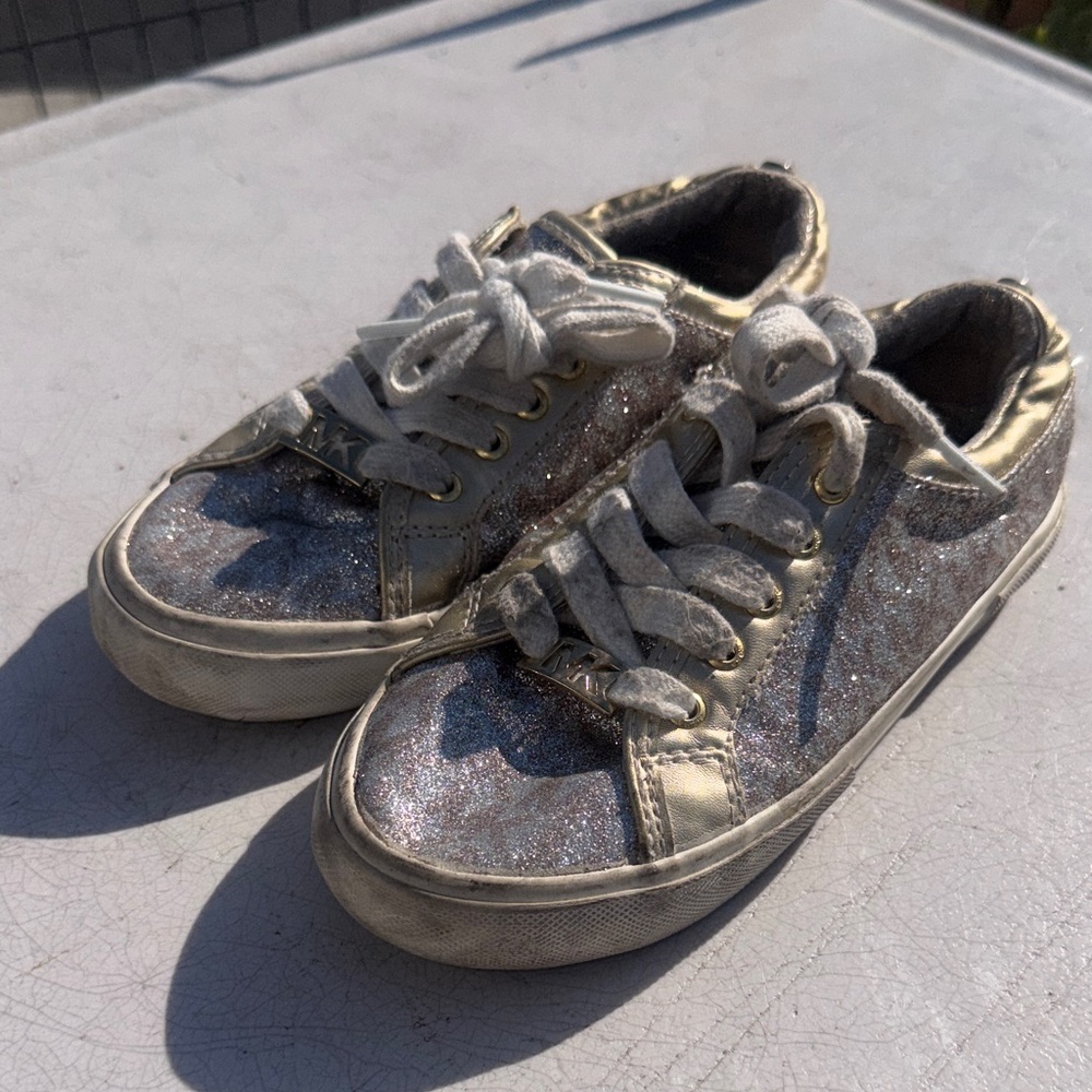 Kids Michael Kors Glitter Sneakers
